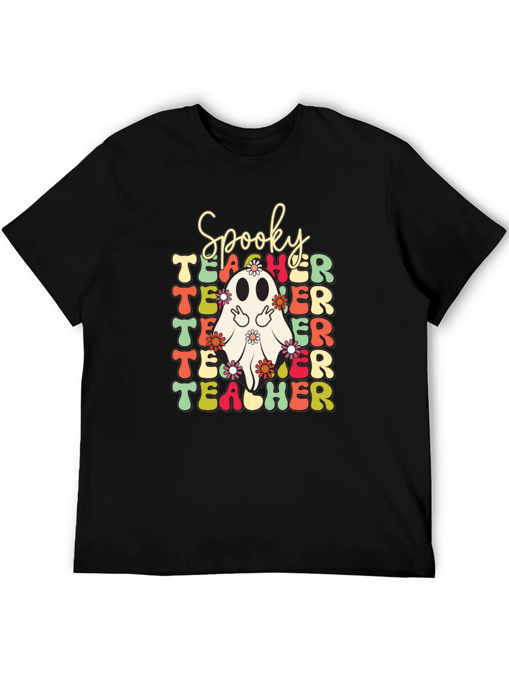 Spooky Teacher Halloween Graphic Tee
