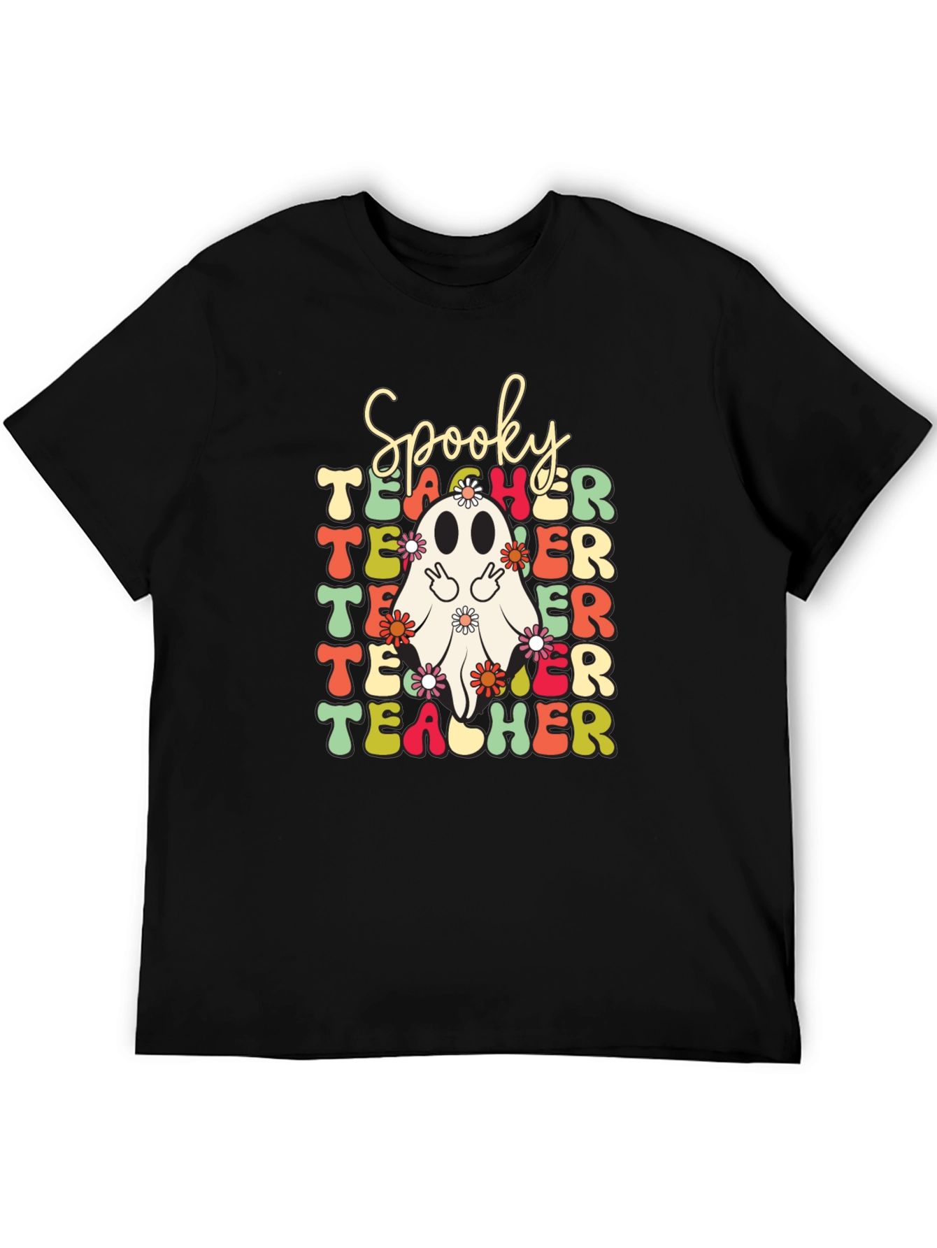 Spooky Teacher Halloween Graphic Tee