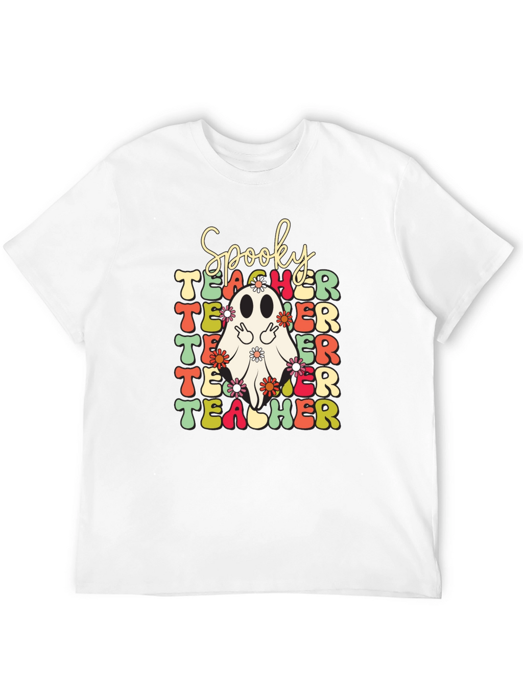 Spooky Teacher Halloween Graphic Tee