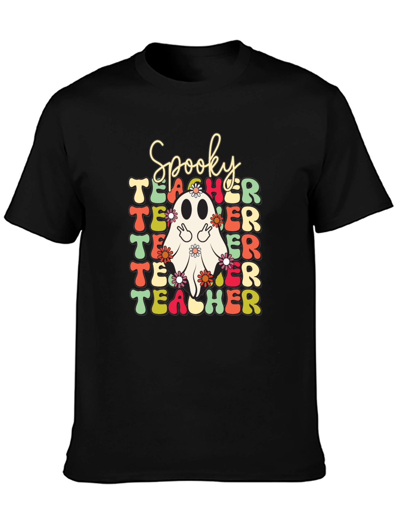 Spooky Teacher Halloween Graphic Tee