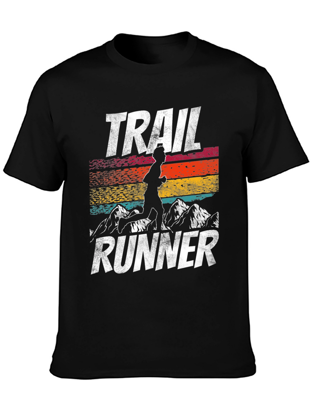 Trail Runner Graphic Tee - Retro Style