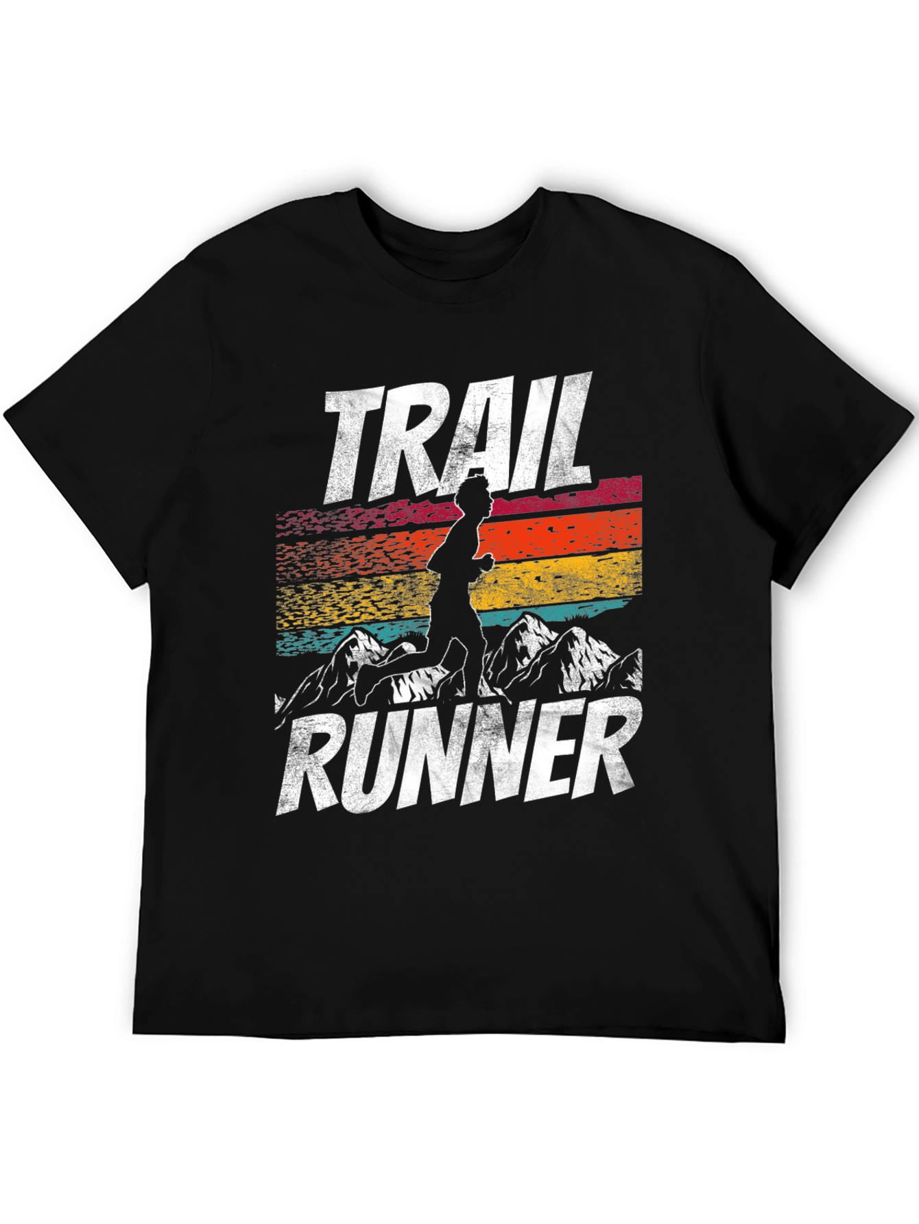 Trail Runner Graphic Tee - Retro Style