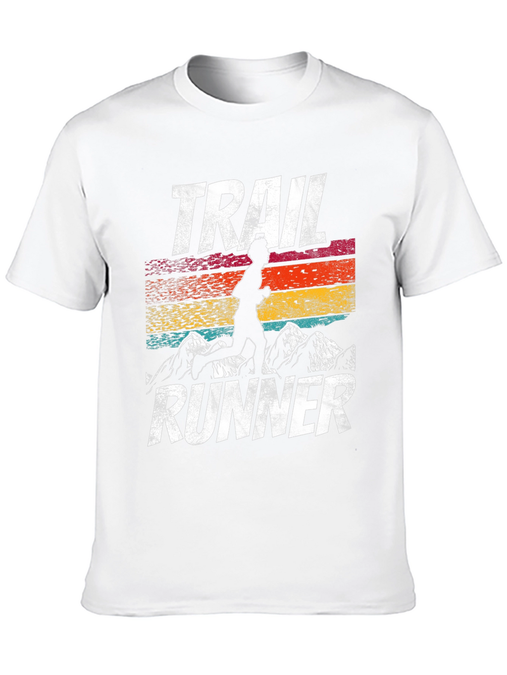 Trail Runner Graphic Tee - Retro Style