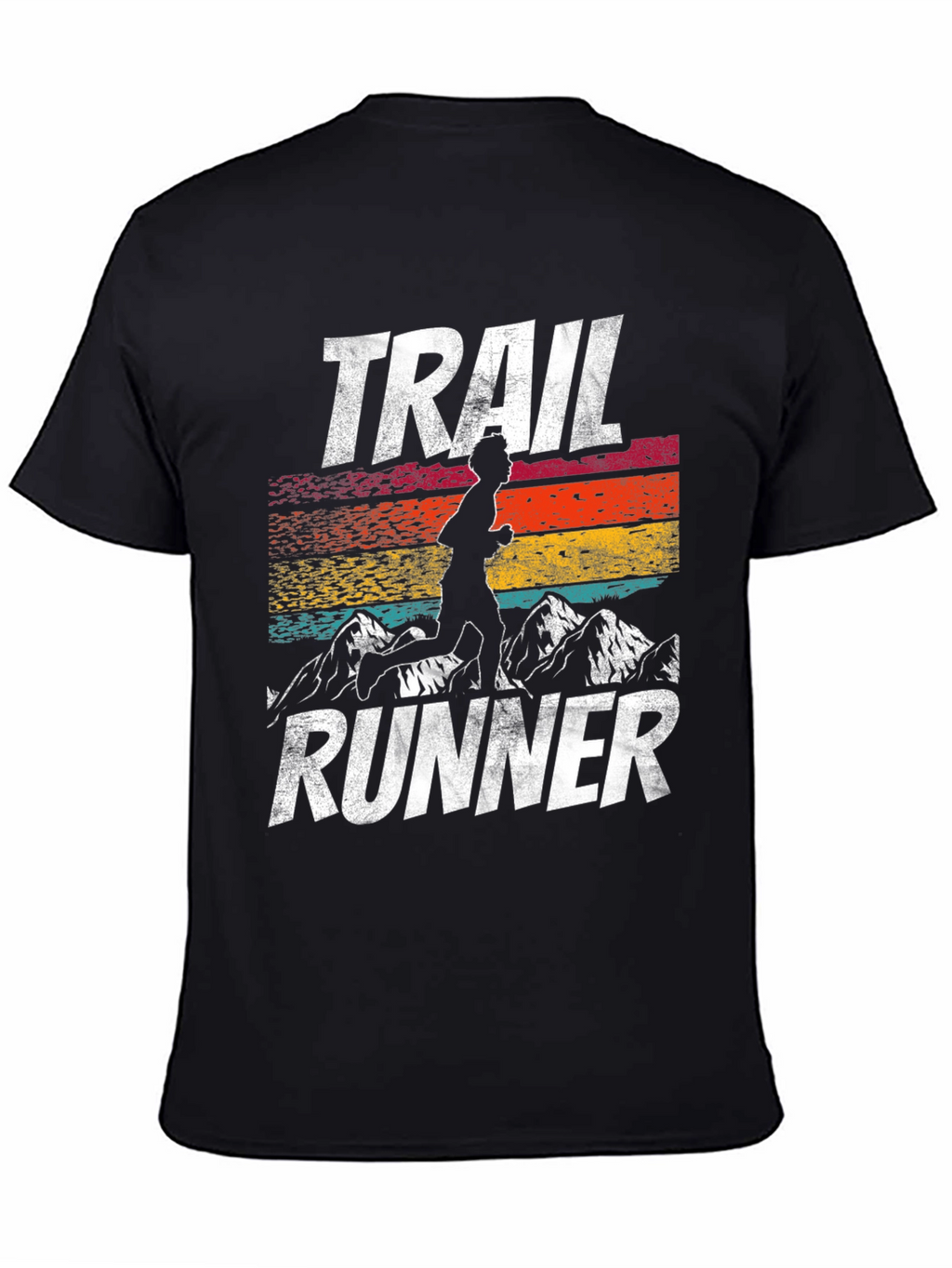 Trail Runner Graphic Tee - Retro Style