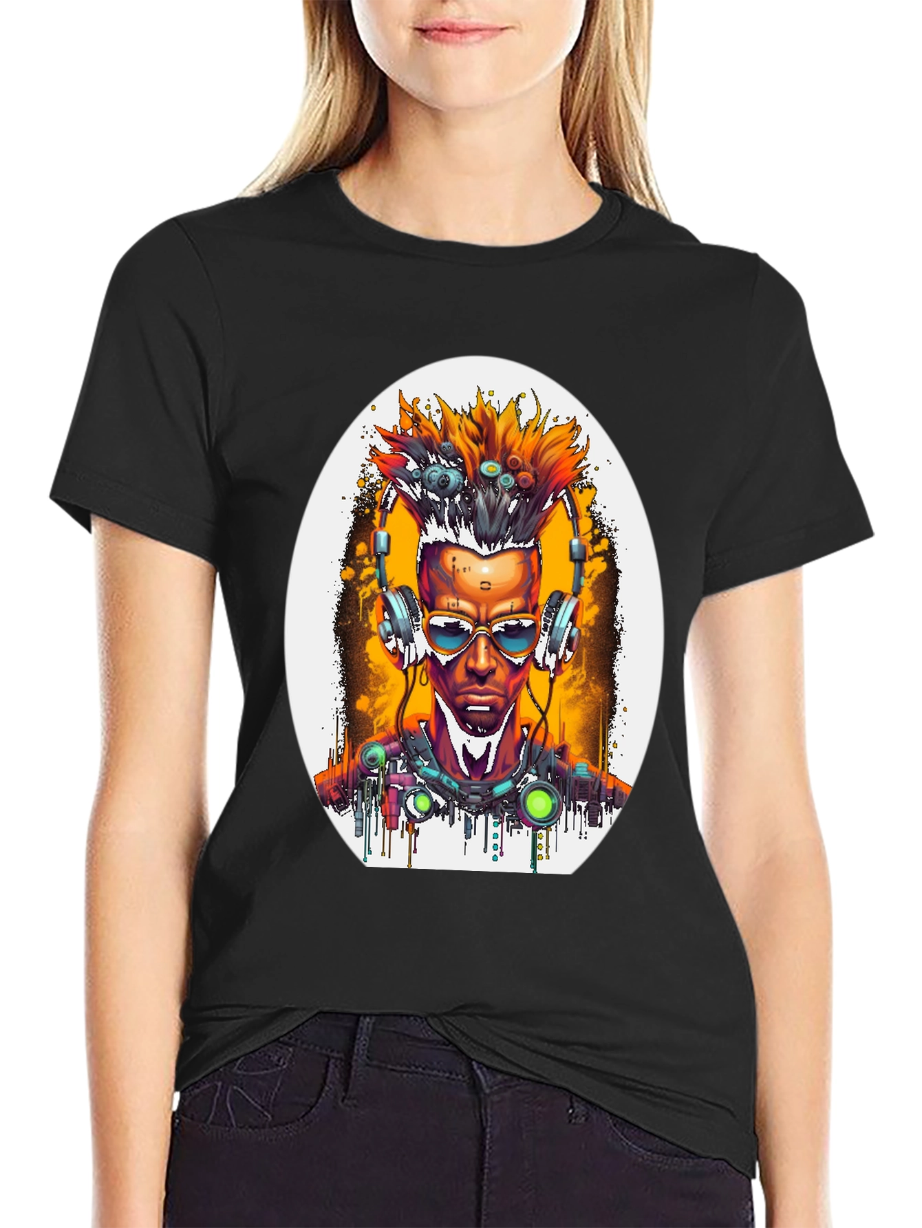 Cyberpunk Art T-Shirt