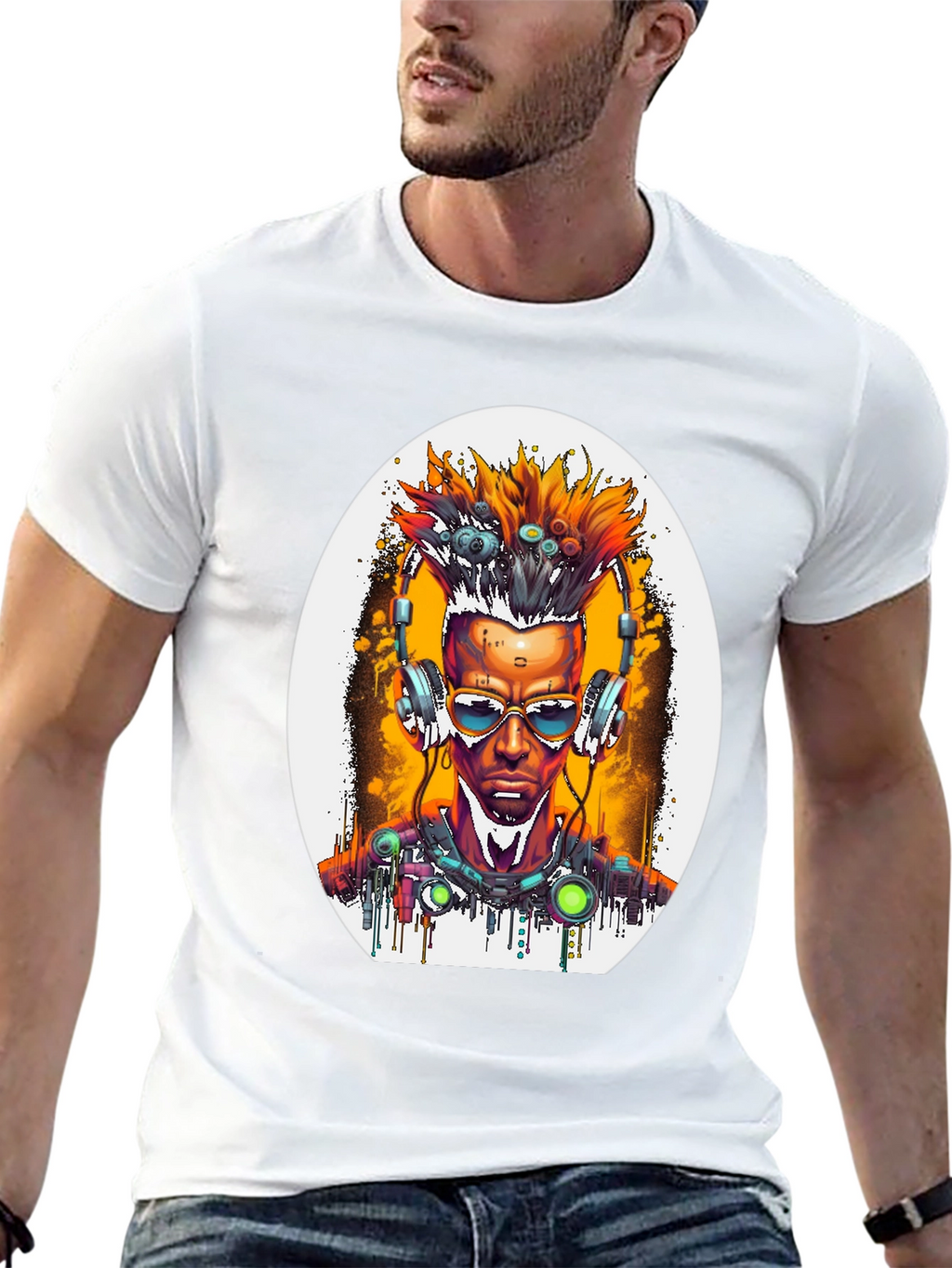 Cyberpunk Art T-Shirt