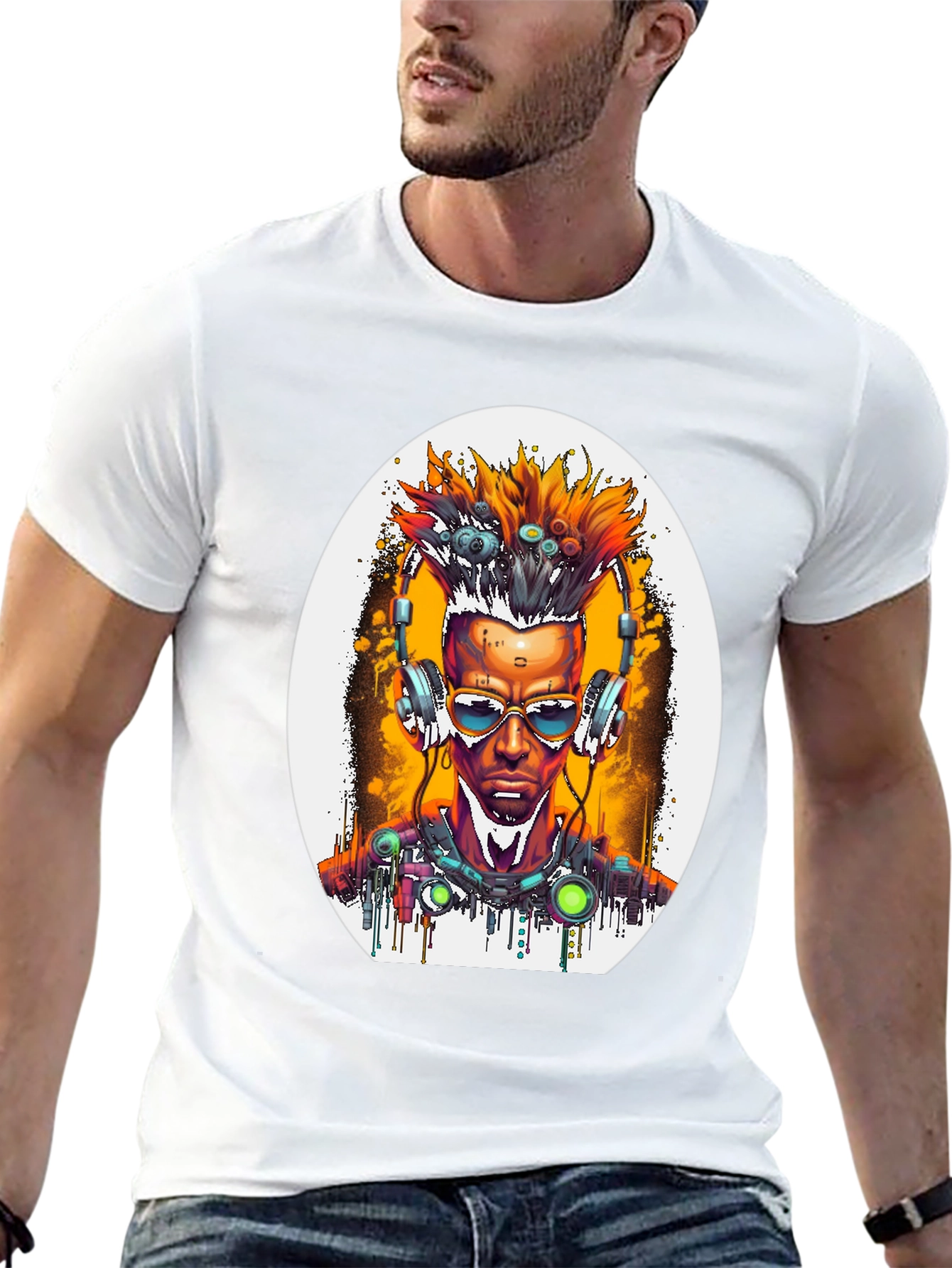 Cyberpunk Art T-Shirt