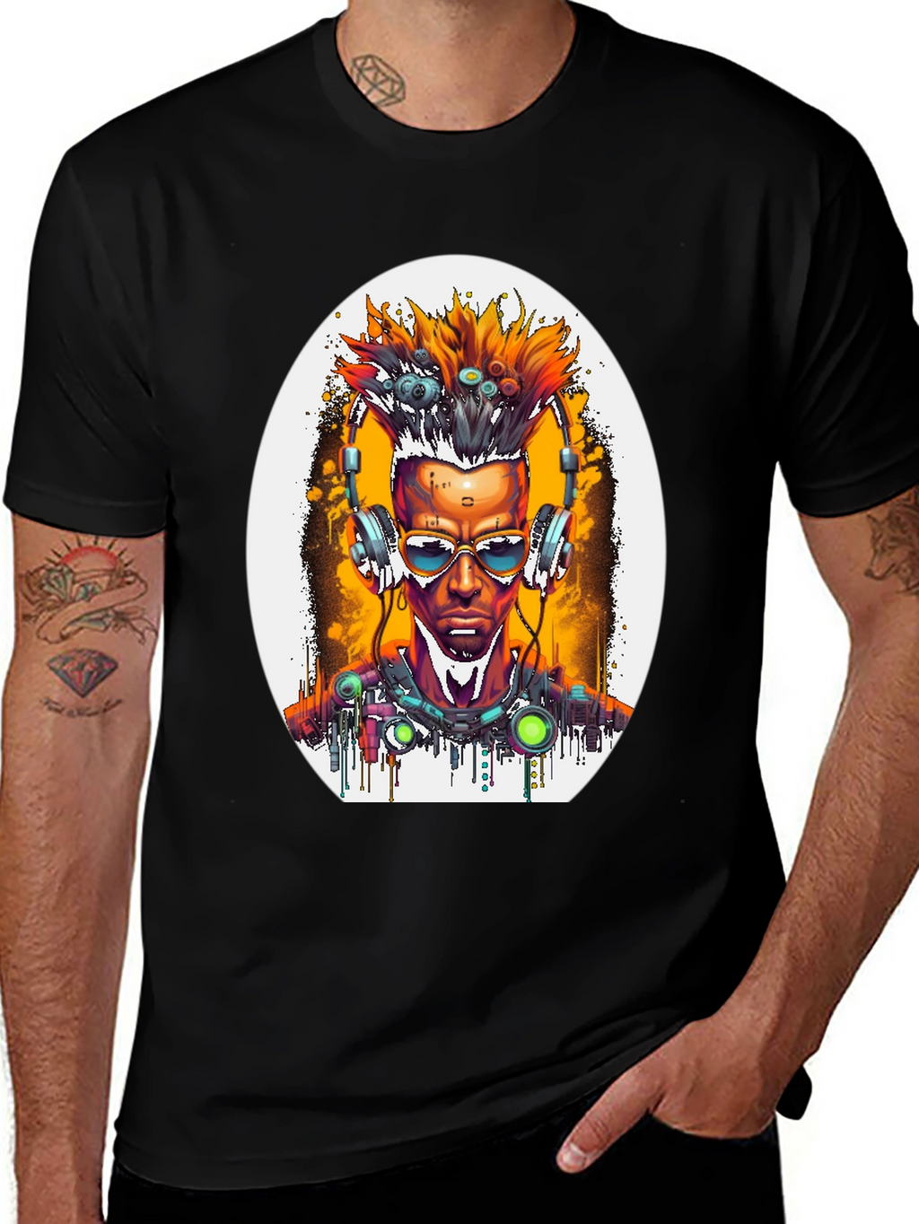 Cyberpunk Art T-Shirt