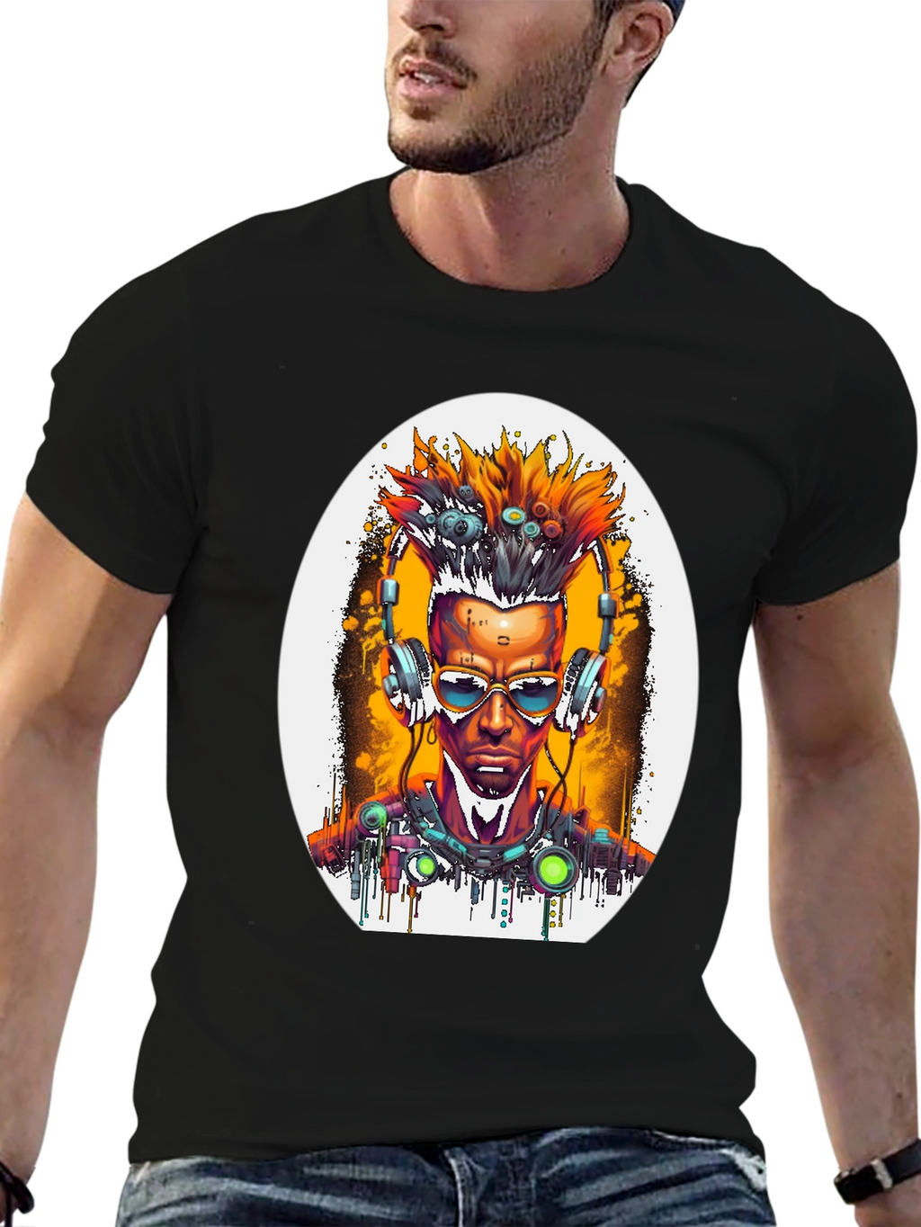 Cyberpunk Art T-Shirt