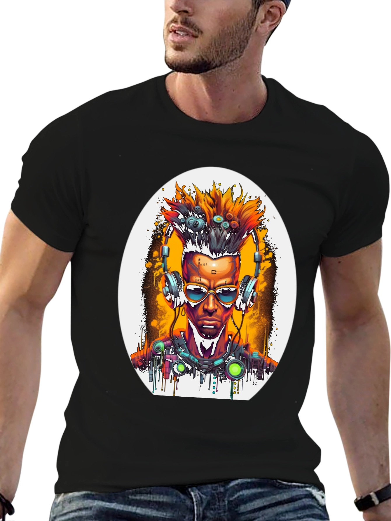 Cyberpunk Art T-Shirt
