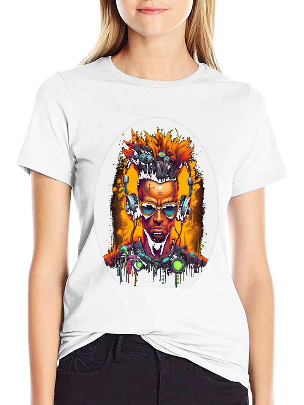 Cyberpunk Art T-Shirt