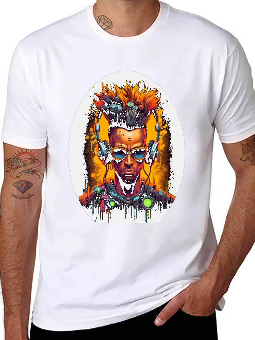 Cyberpunk Art T-Shirt