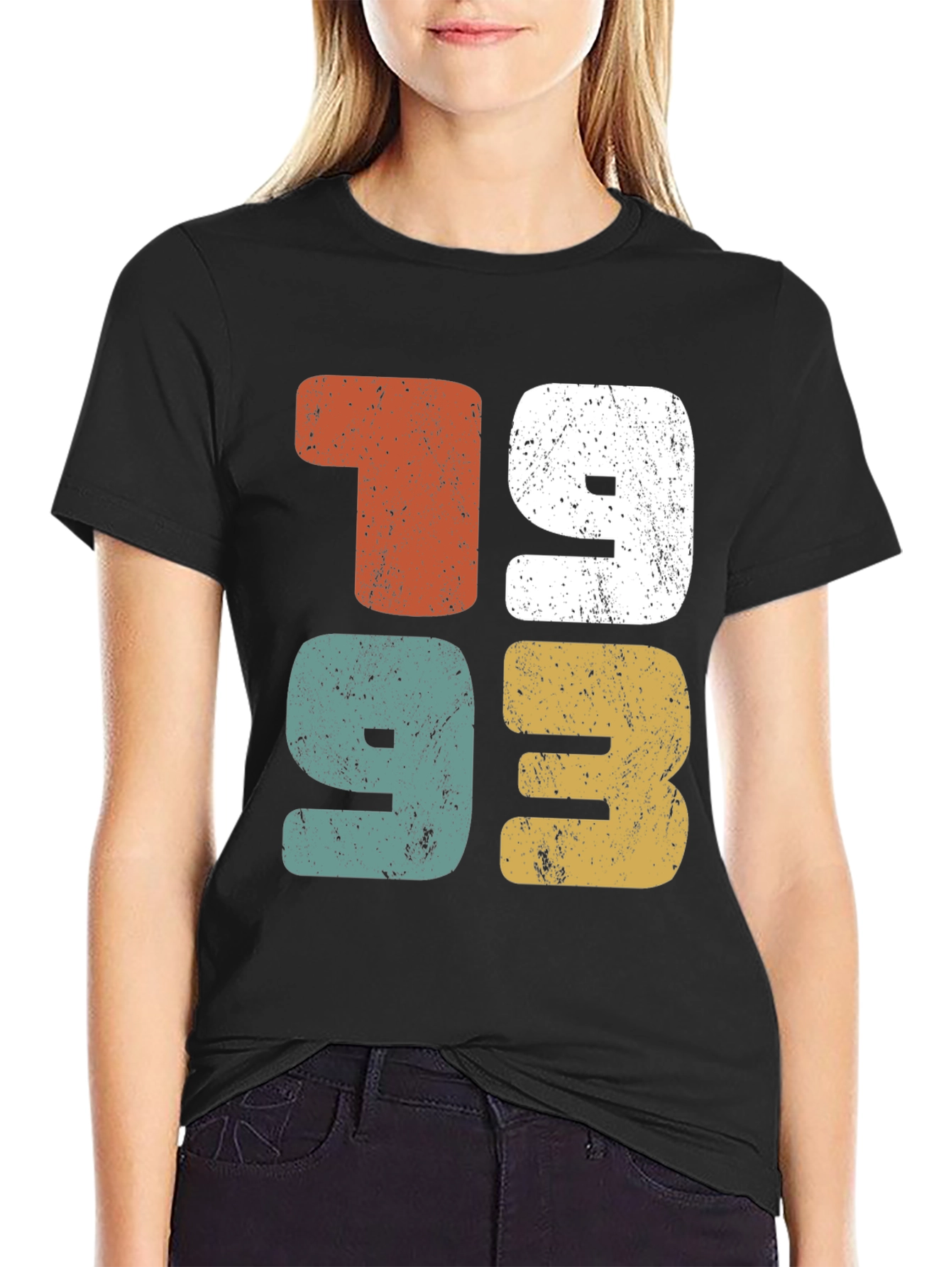 Retro 1993 T-Shirt - Vintage Style Birthday Tee