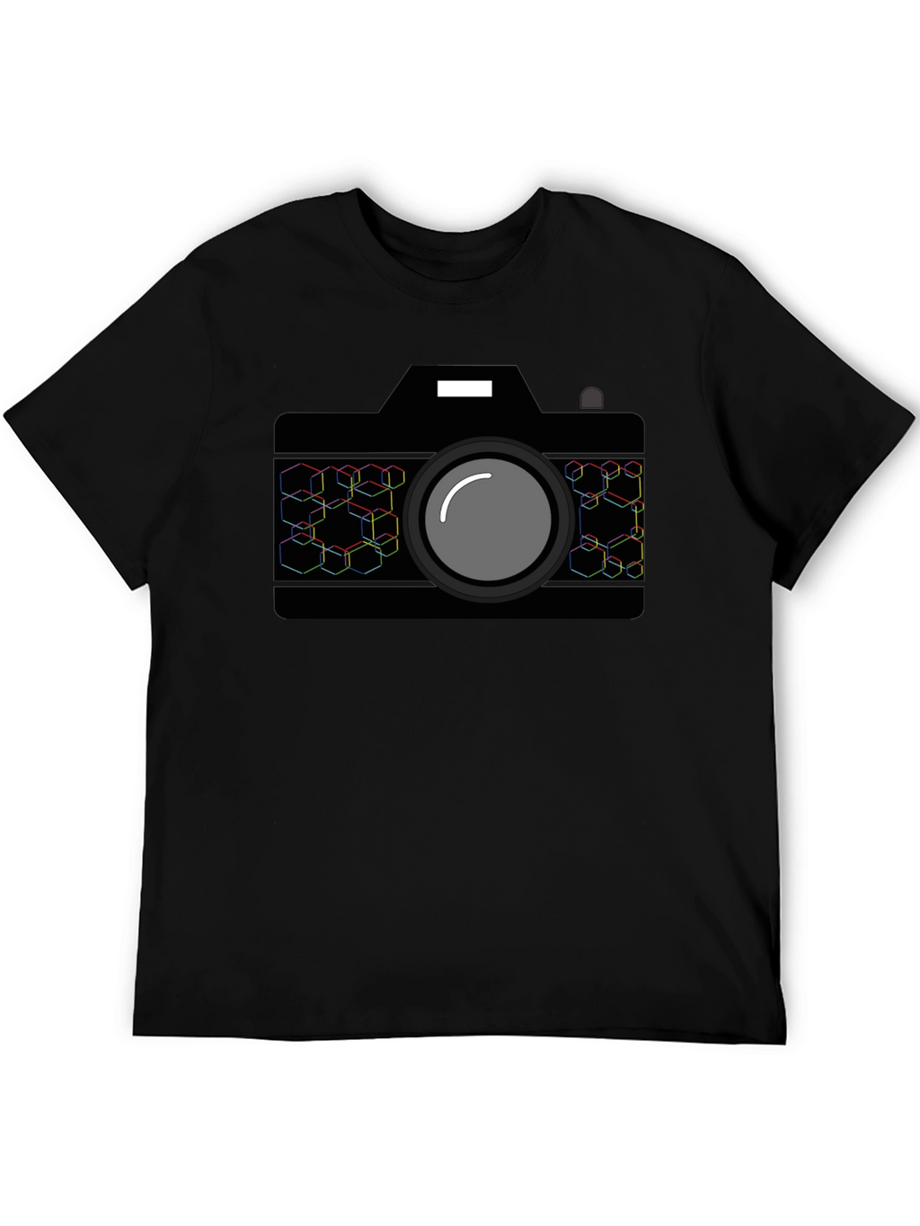 Camera Graphic Tee - Black