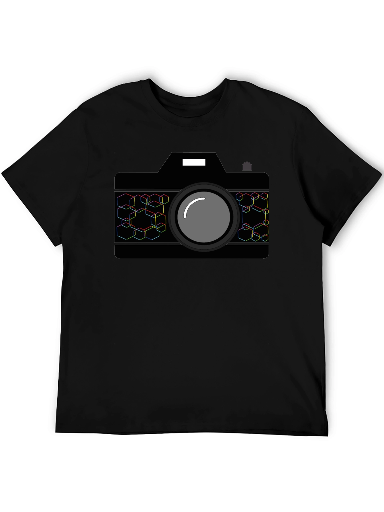 Camera Graphic Tee - Black
