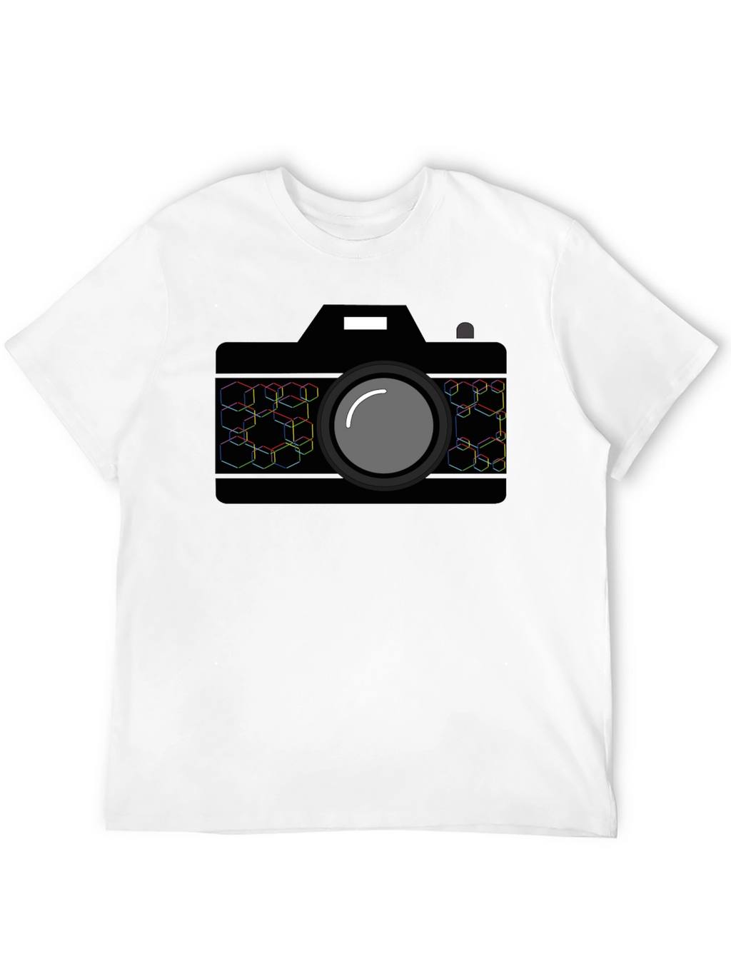 Camera Graphic Tee - Black