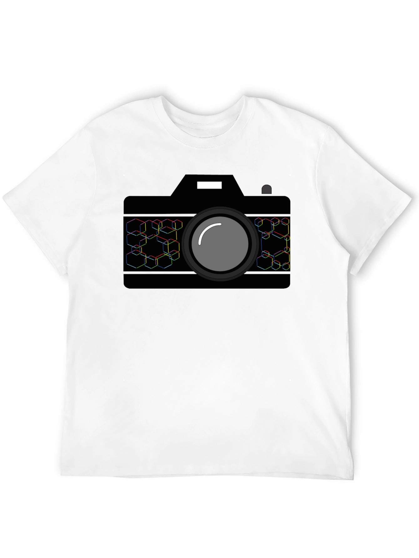 Camera Graphic Tee - Black