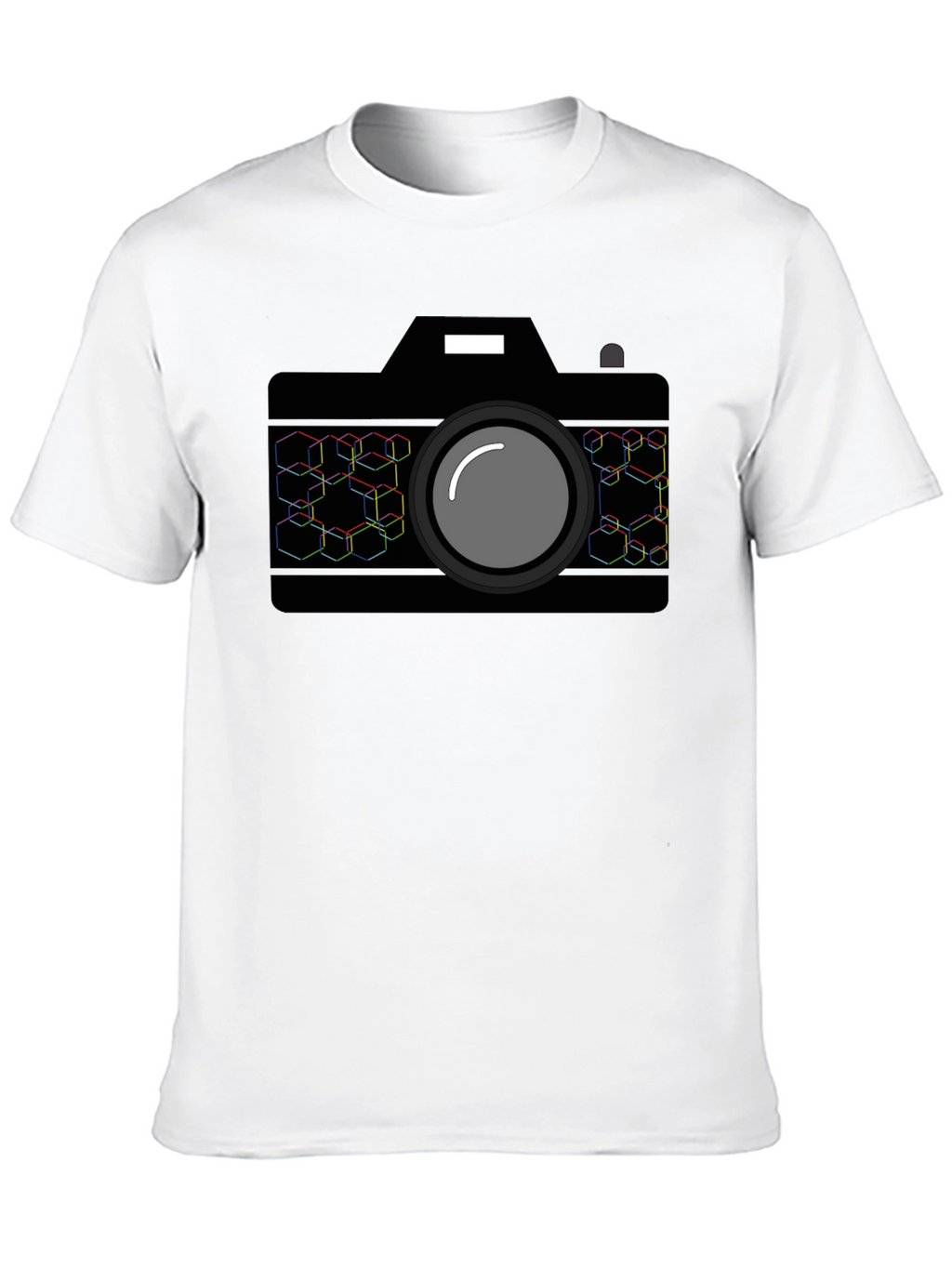 Camera Graphic Tee - Black