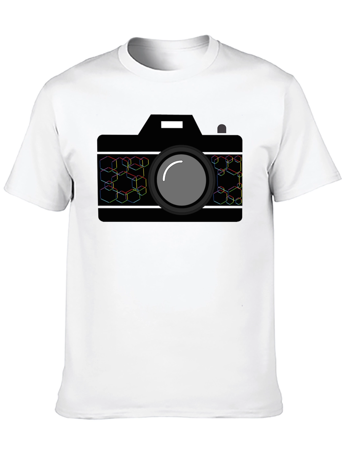 Camera Graphic Tee - Black