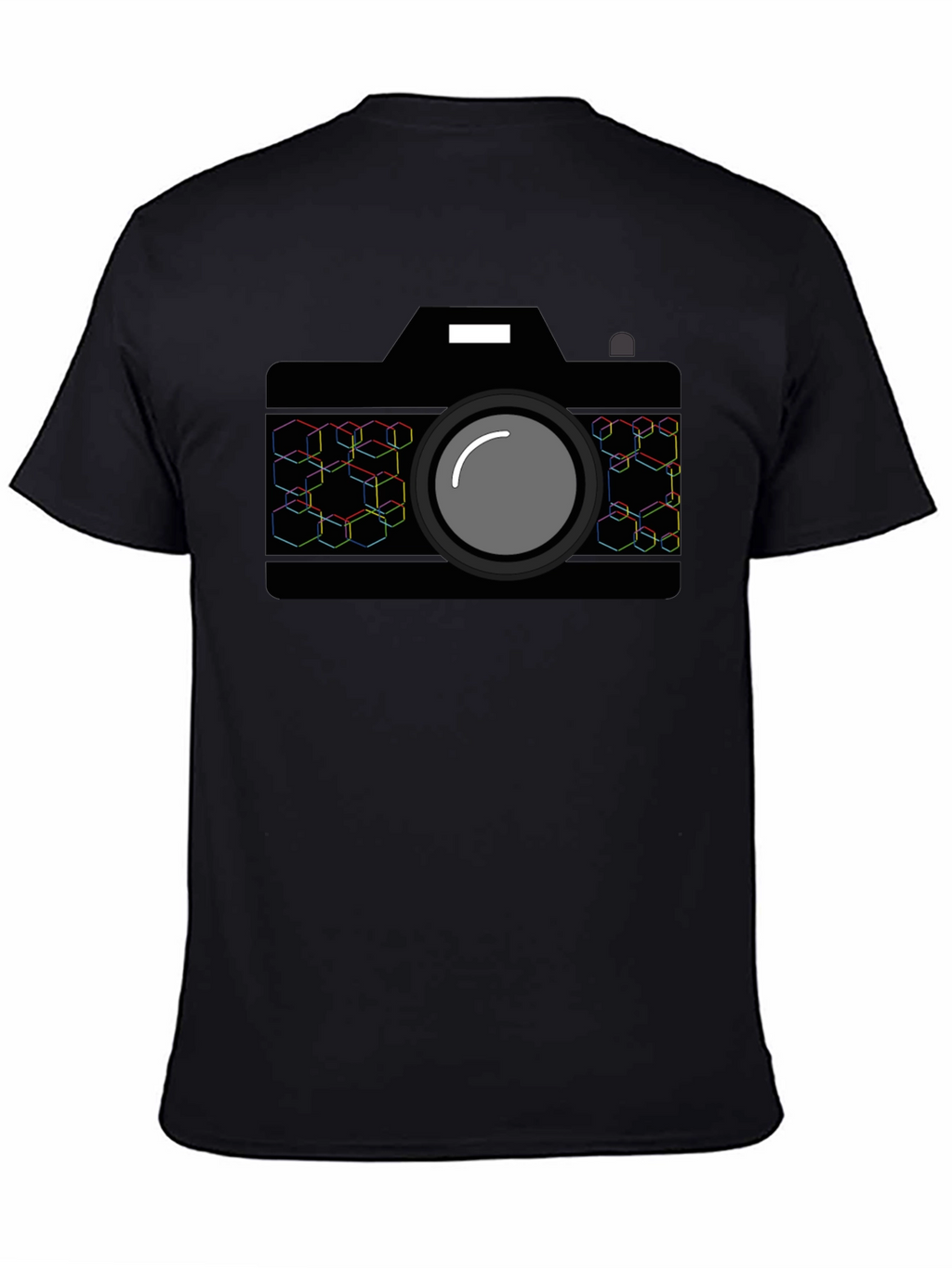 Camera Graphic Tee - Black