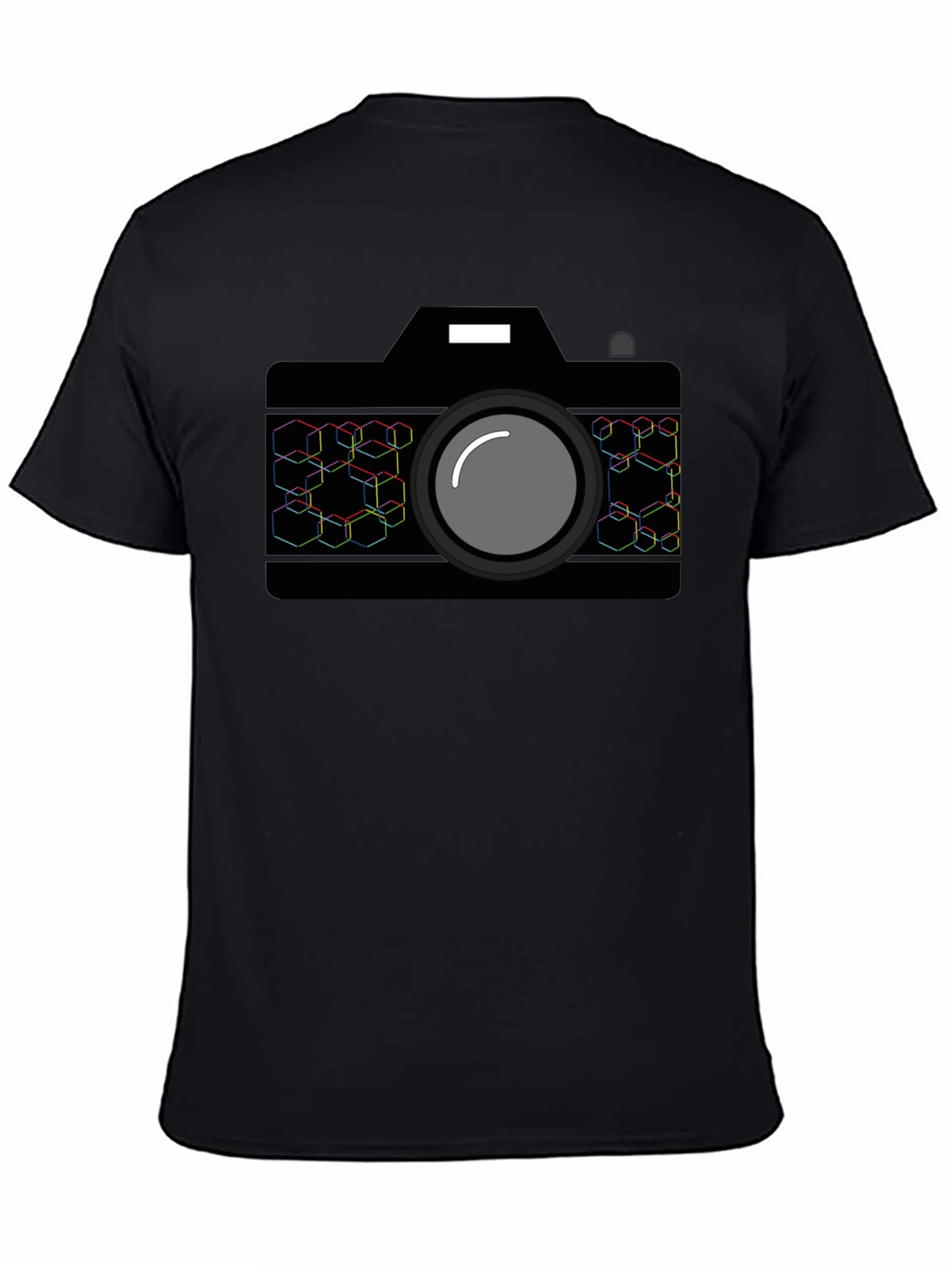 Camera Graphic Tee - Black