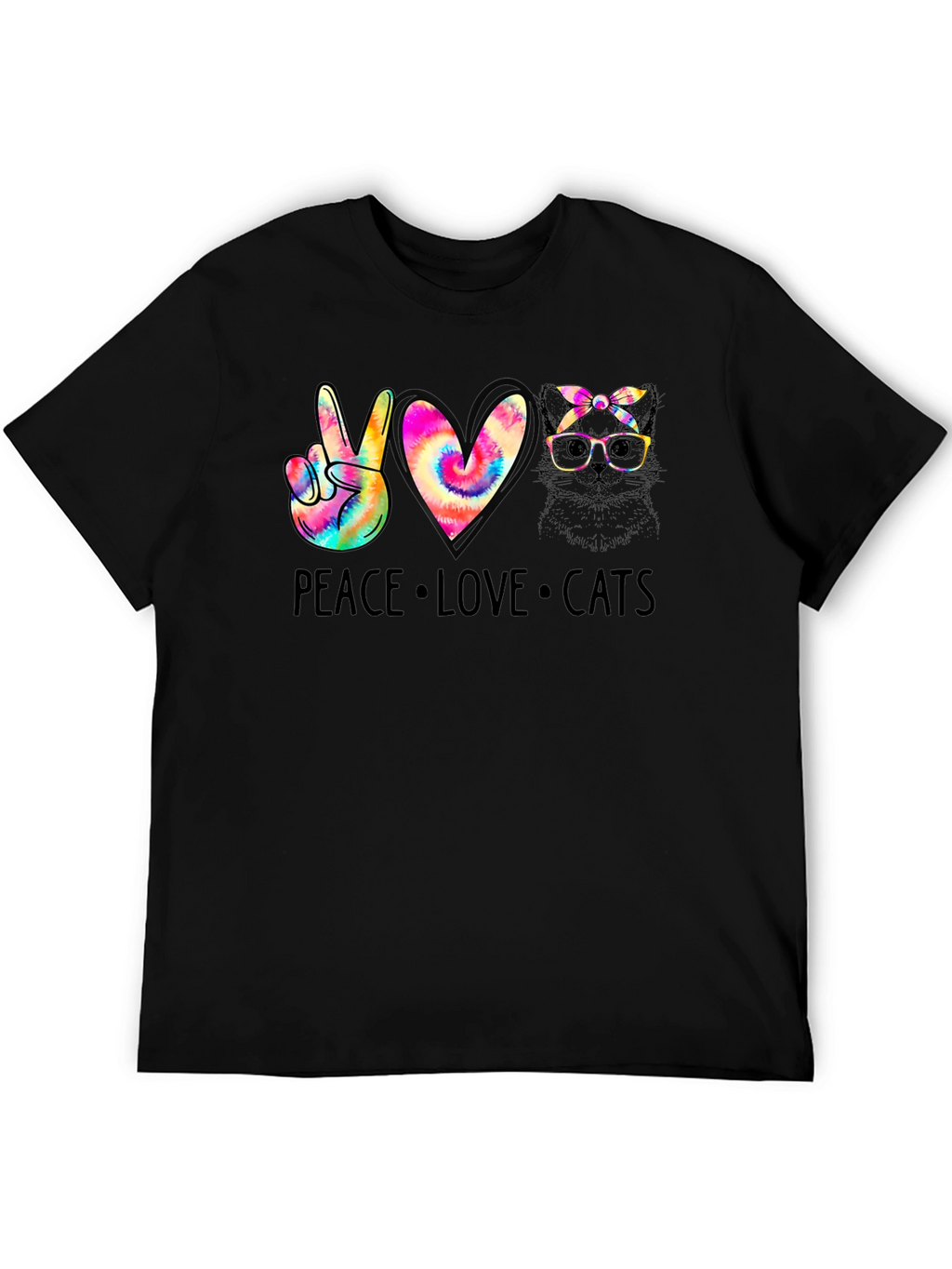 Peace Love Cats T-Shirt