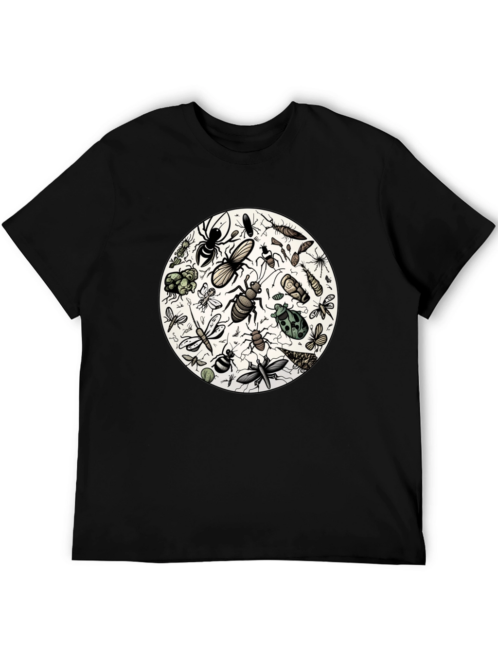 Bug Print Tee - Entomology T-Shirt