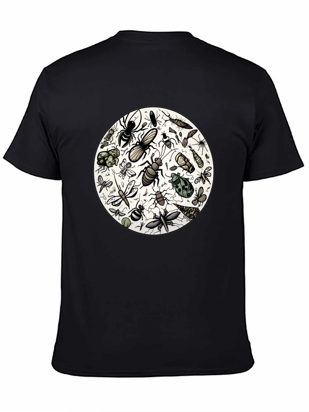 Bug Print Tee - Entomology T-Shirt