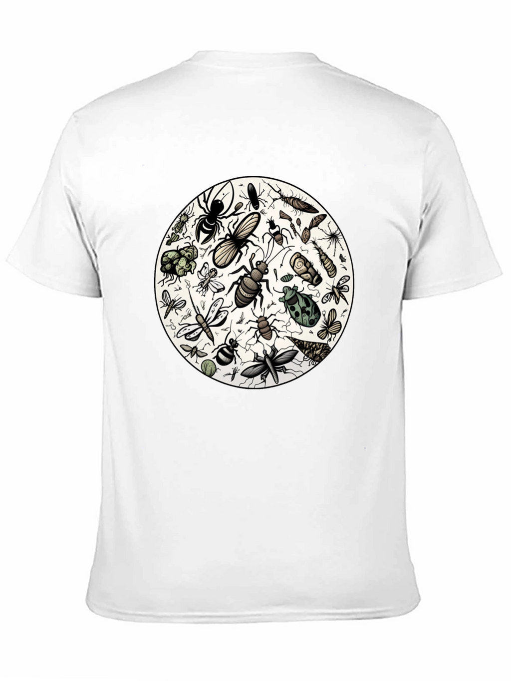 Bug Print Tee - Entomology T-Shirt