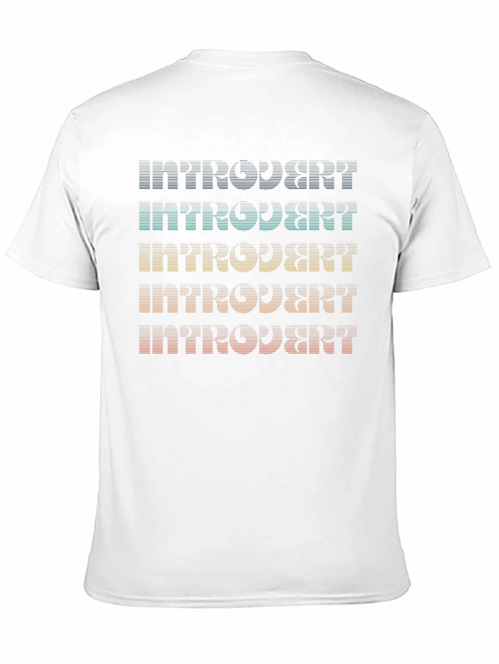Introvert Retro Style T-Shirt