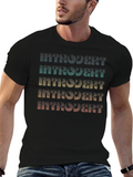 Introvert Retro Style T-Shirt