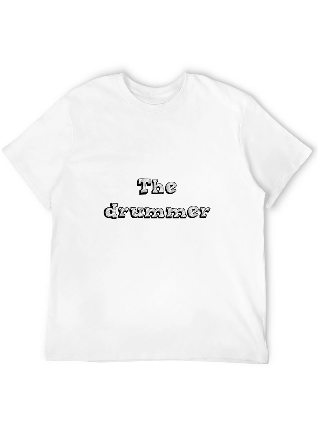 The Drummer Black T-Shirt