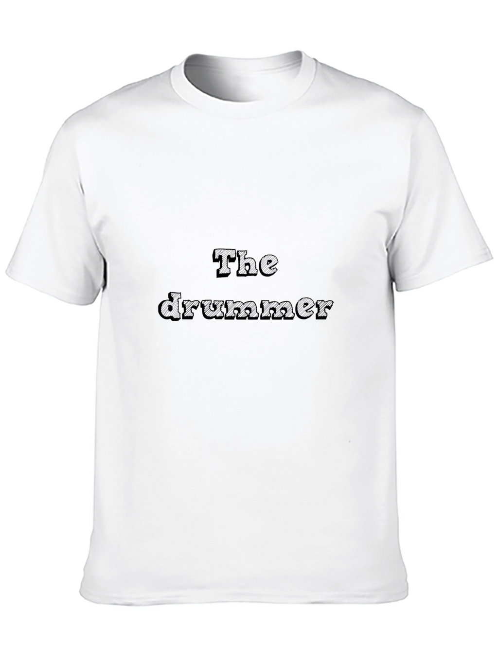 The Drummer Black T-Shirt