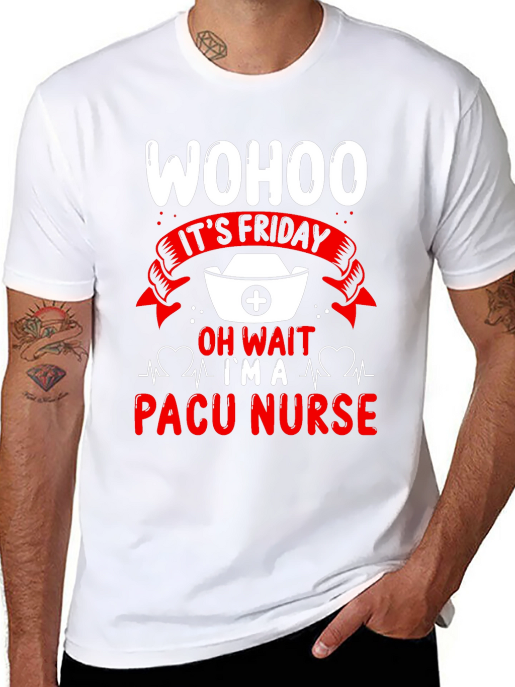 PACU Nurse Friday T-Shirt - Funny RN Tee