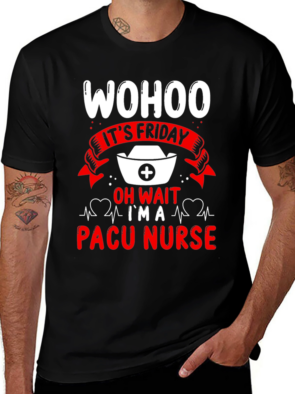 PACU Nurse Friday T-Shirt - Funny RN Tee