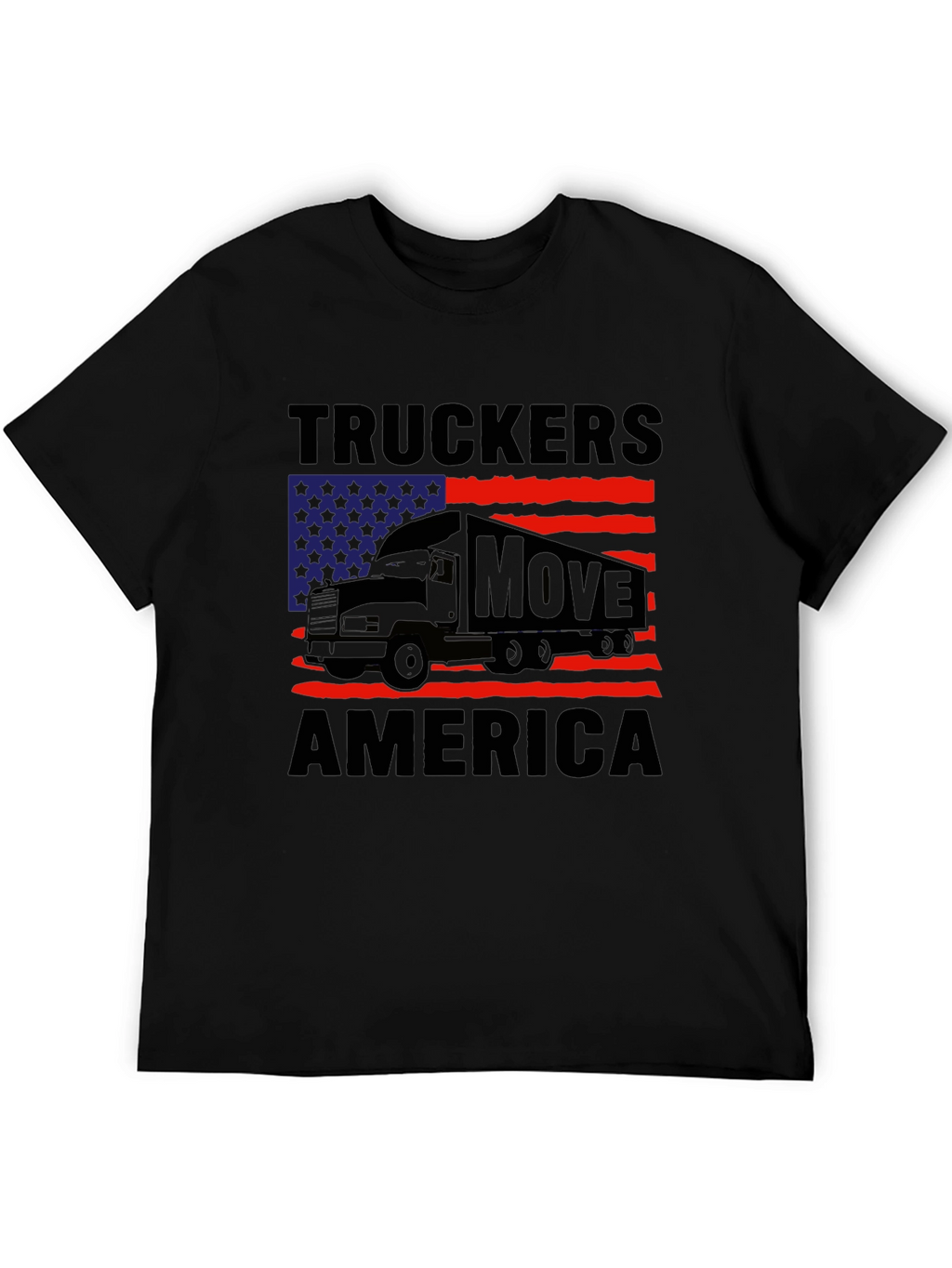 Truckers Move America Graphic Tee