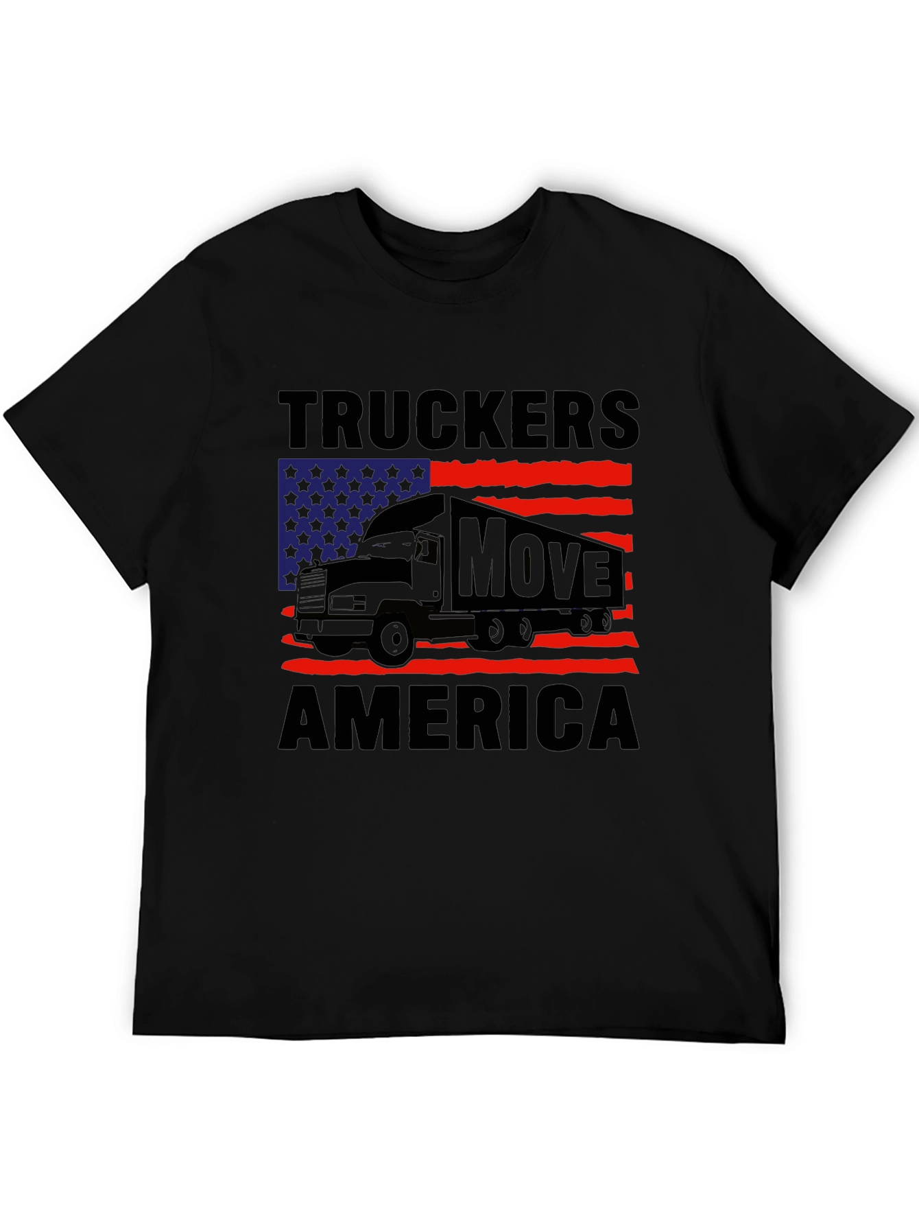 Truckers Move America Graphic Tee