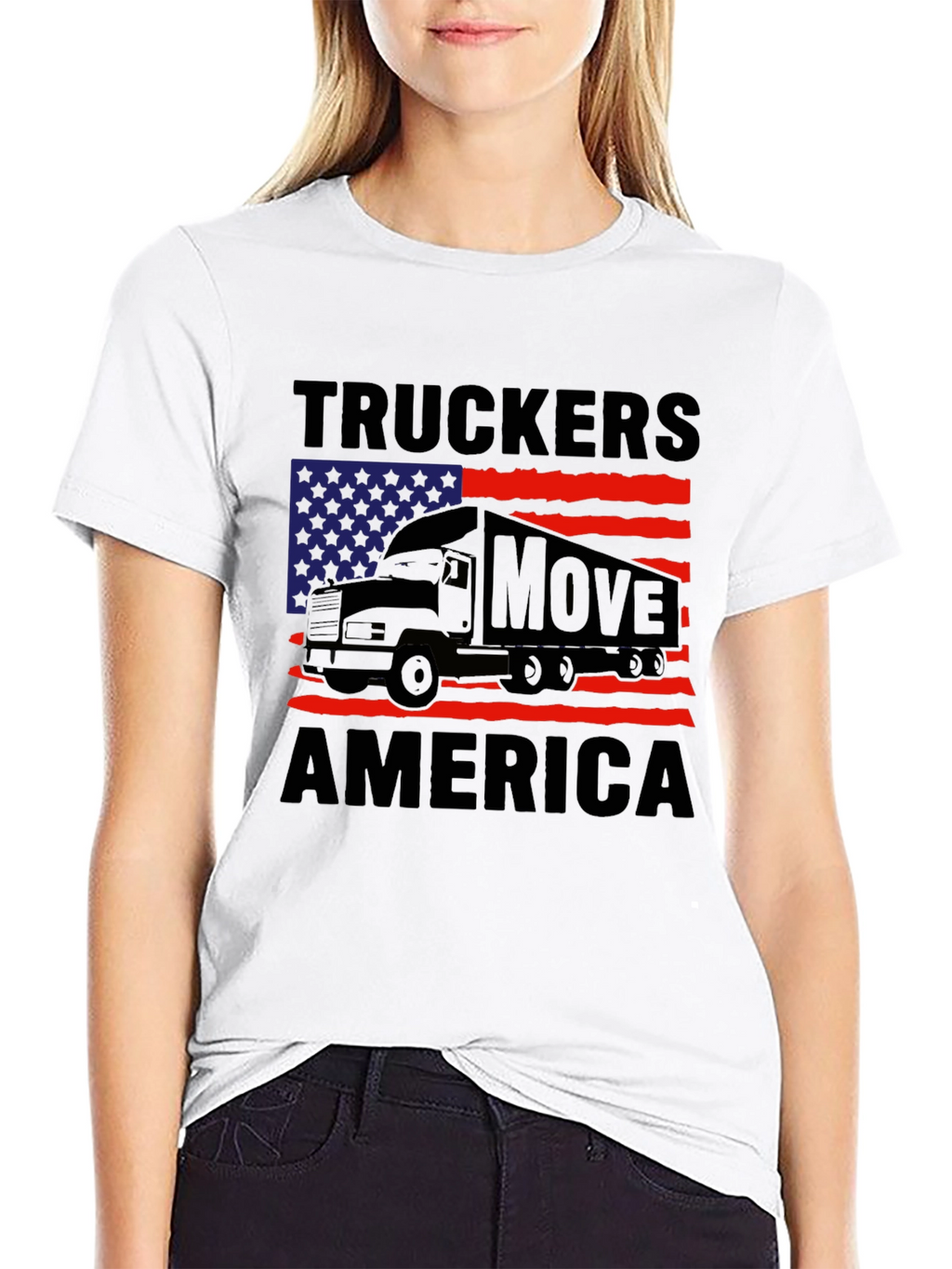 Truckers Move America Graphic Tee