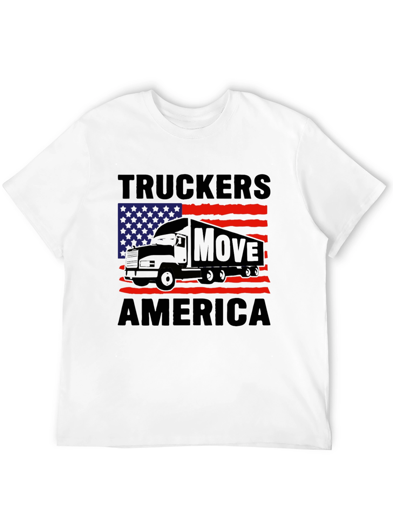 Truckers Move America Graphic Tee