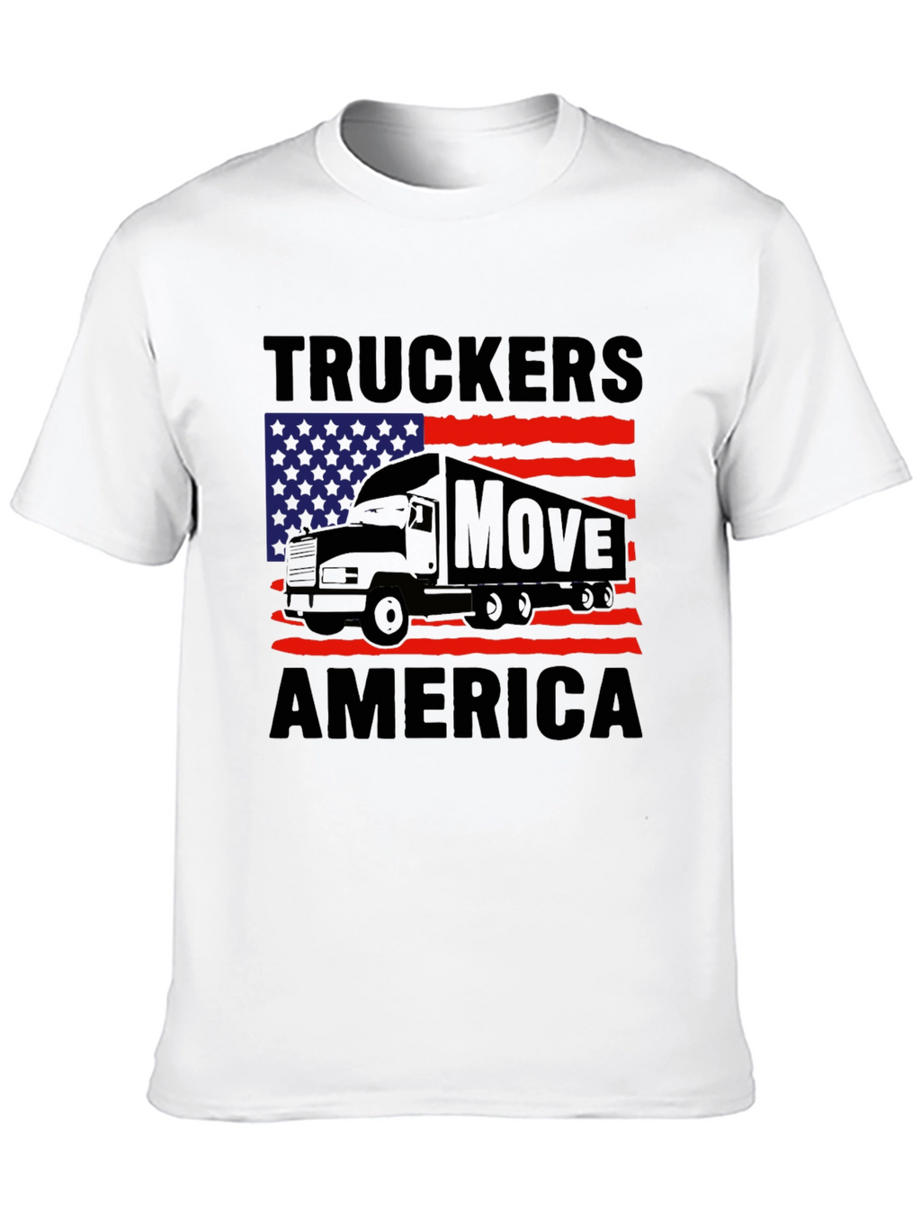 Truckers Move America Graphic Tee