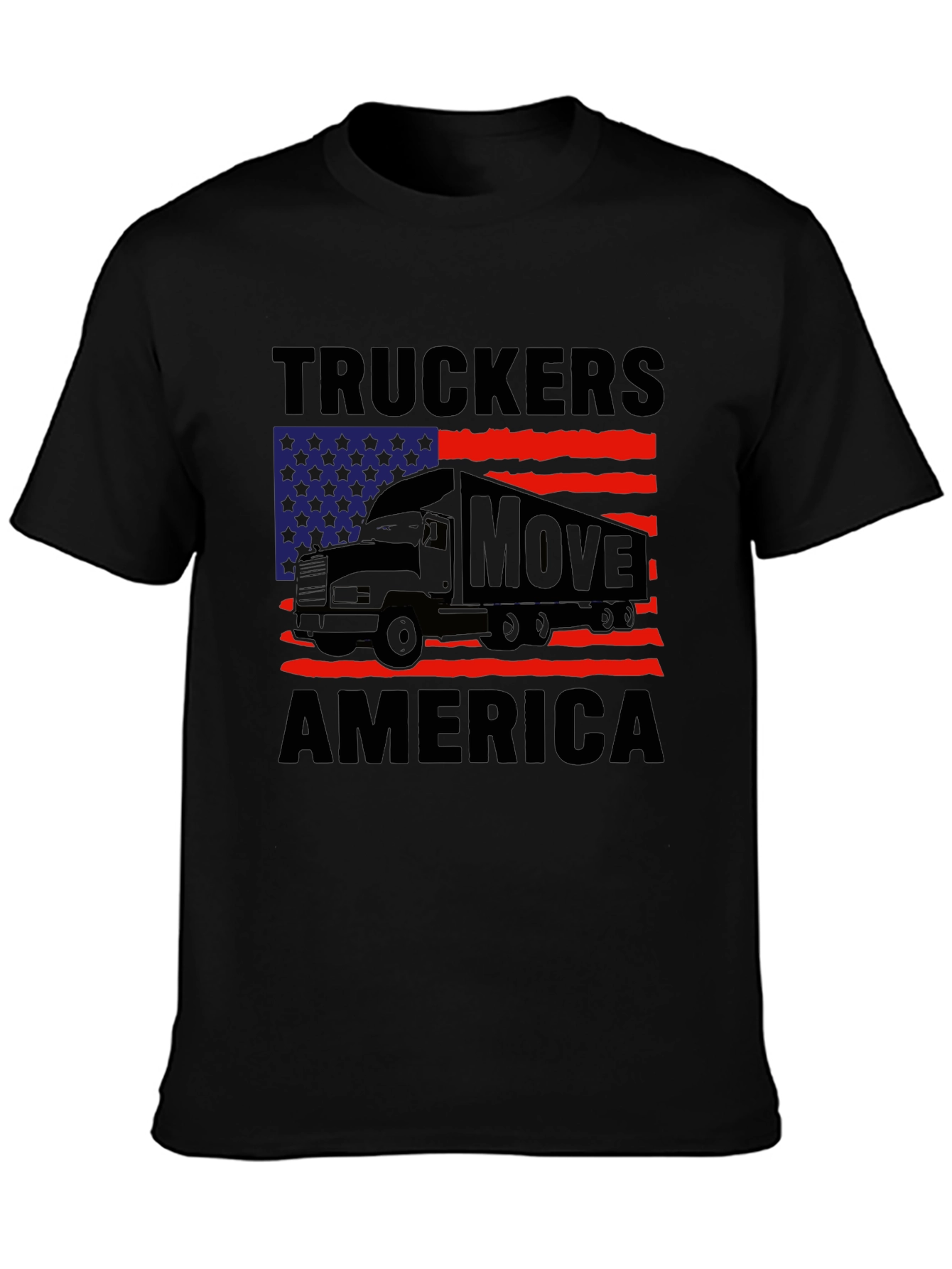 Truckers Move America Graphic Tee