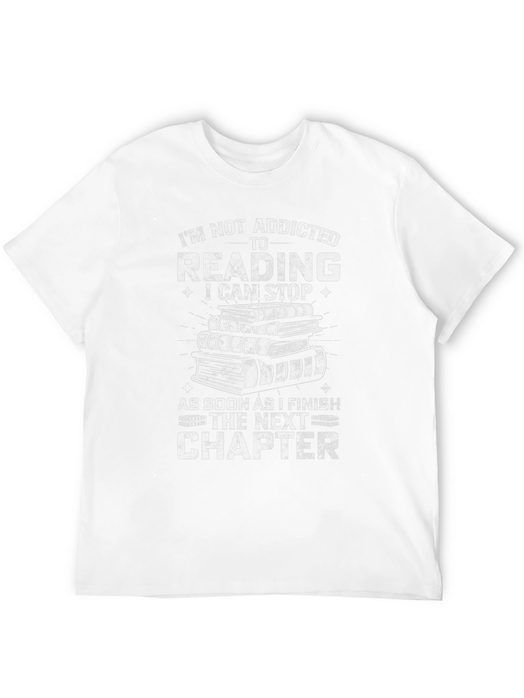 Reading Addict T-Shirt: Next Chapter Funny Book Lover Tee