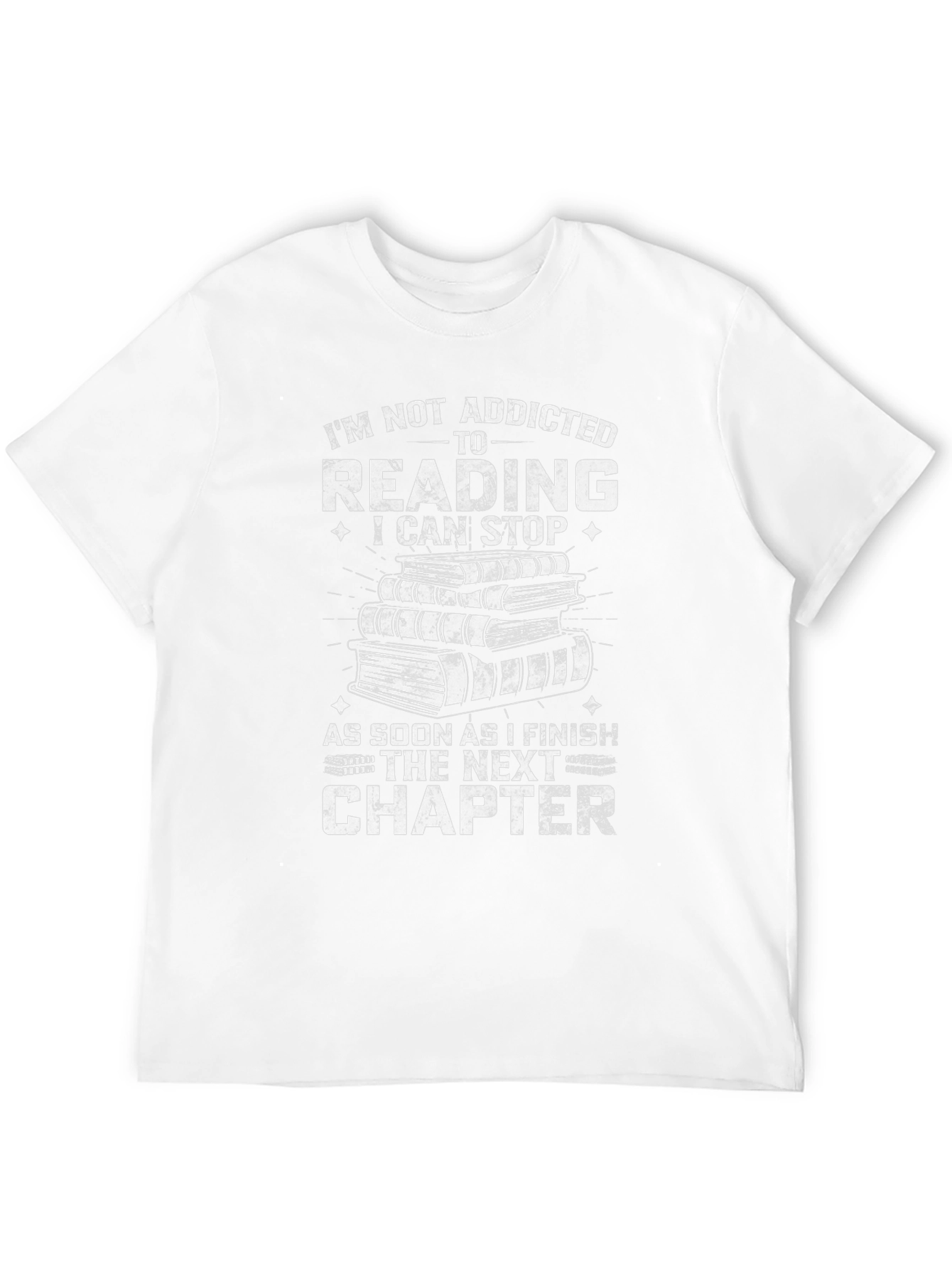 Reading Addict T-Shirt: Next Chapter Funny Book Lover Tee
