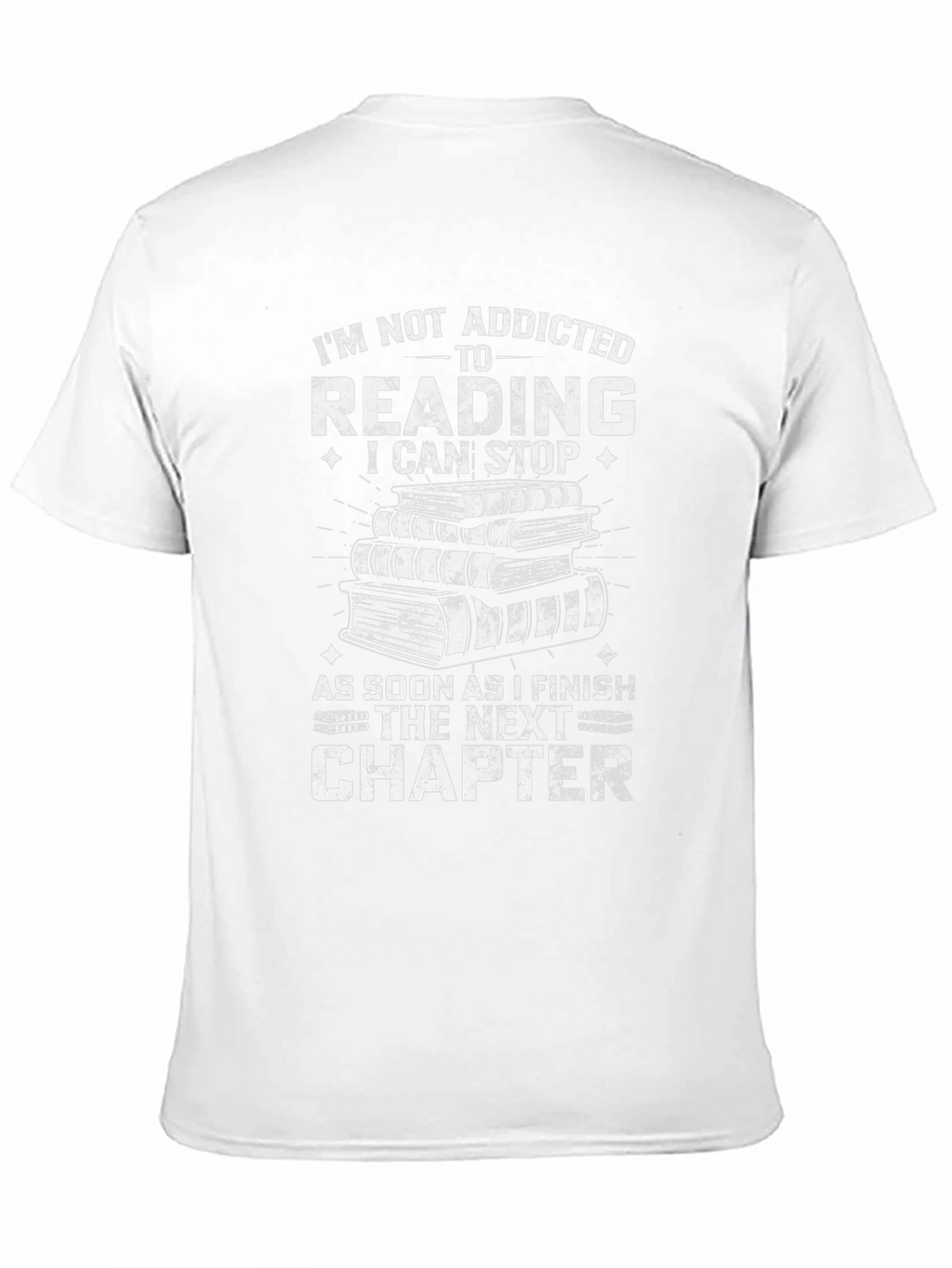 Reading Addict T-Shirt: Next Chapter Funny Book Lover Tee
