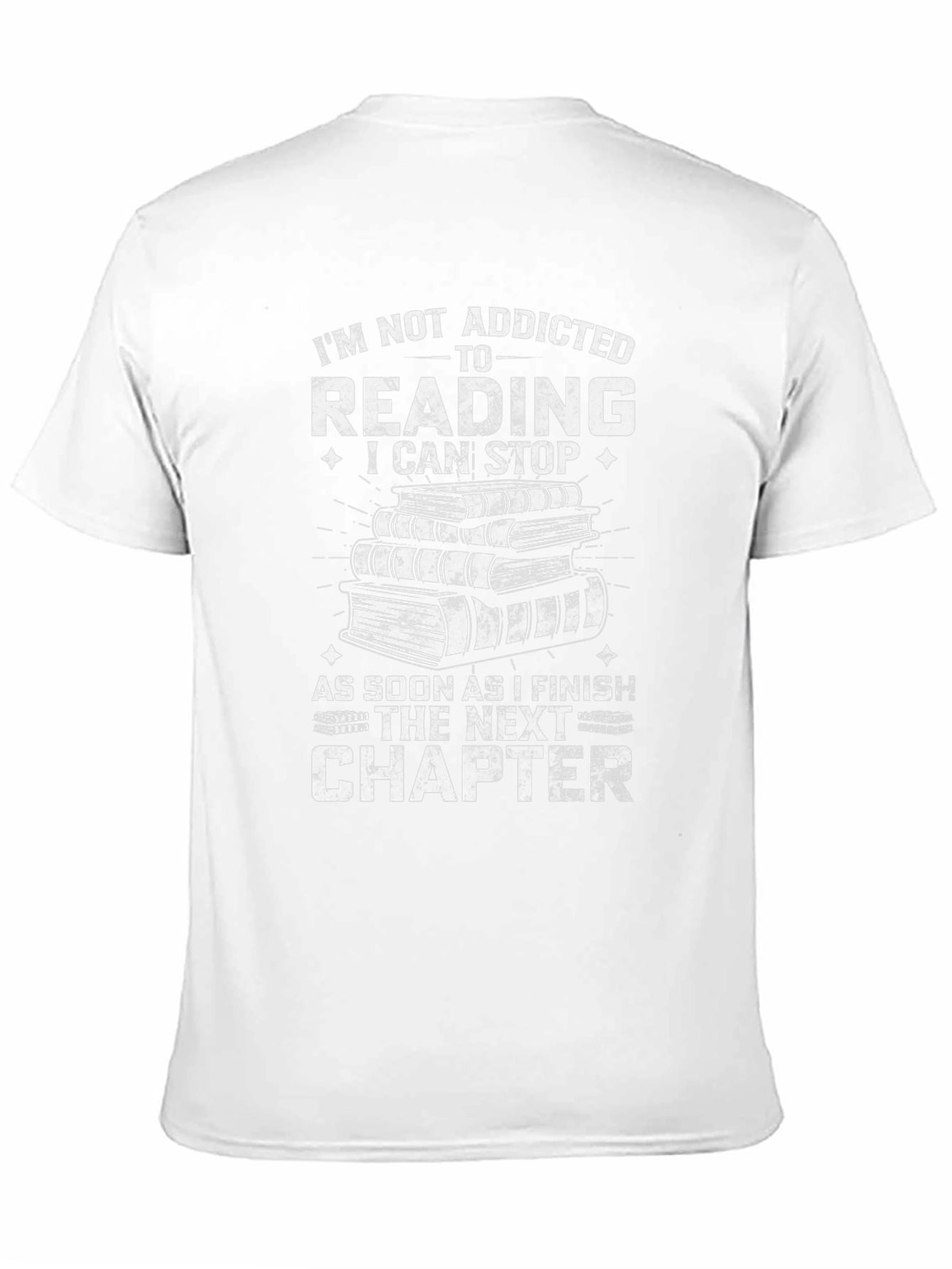 Reading Addict T-Shirt: Next Chapter Funny Book Lover Tee
