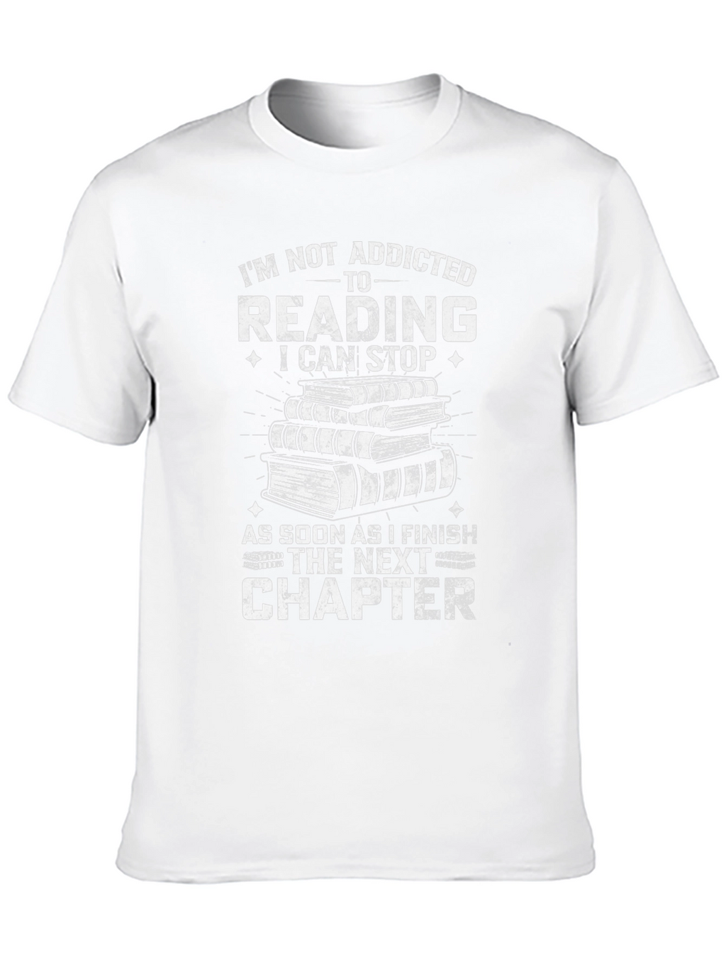 Reading Addict T-Shirt: Next Chapter Funny Book Lover Tee