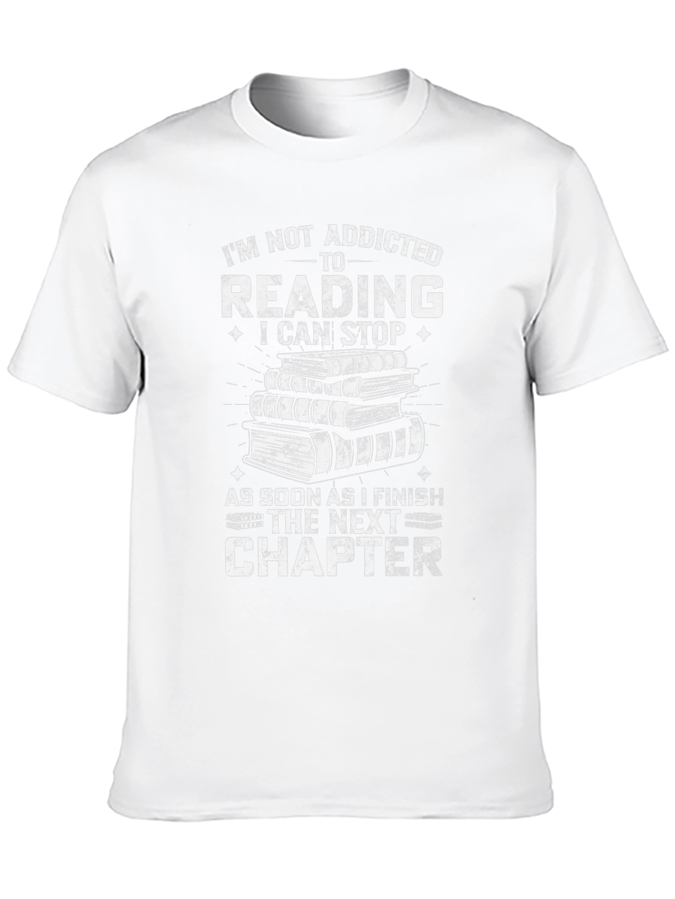 Reading Addict T-Shirt: Next Chapter Funny Book Lover Tee