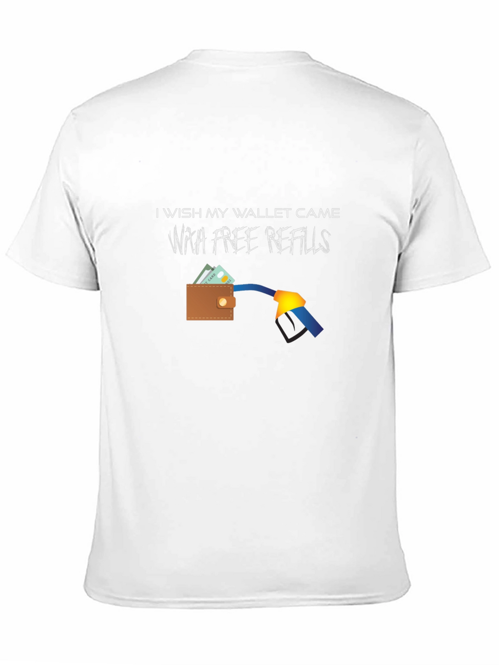 Funny Free Refills Graphic T-Shirt