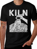 Kiln Pottery T-Shirt - Black Graphic Tee
