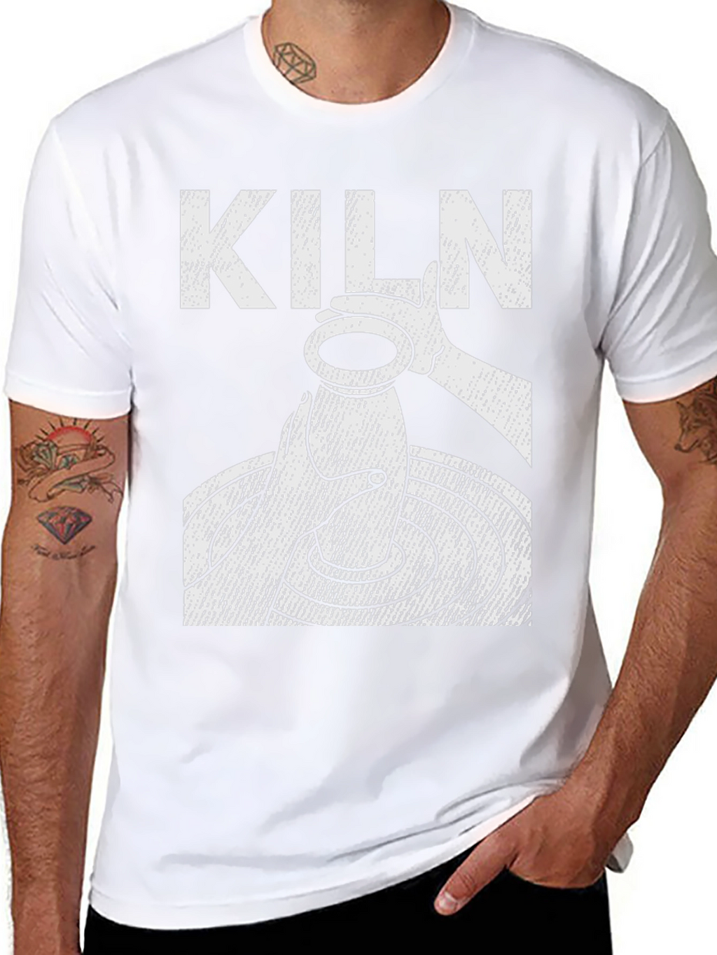 Kiln Pottery T-Shirt - Black Graphic Tee